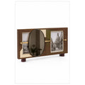 Cadre Miroir Décalé — Cadre double avec miroir fumé coulissant